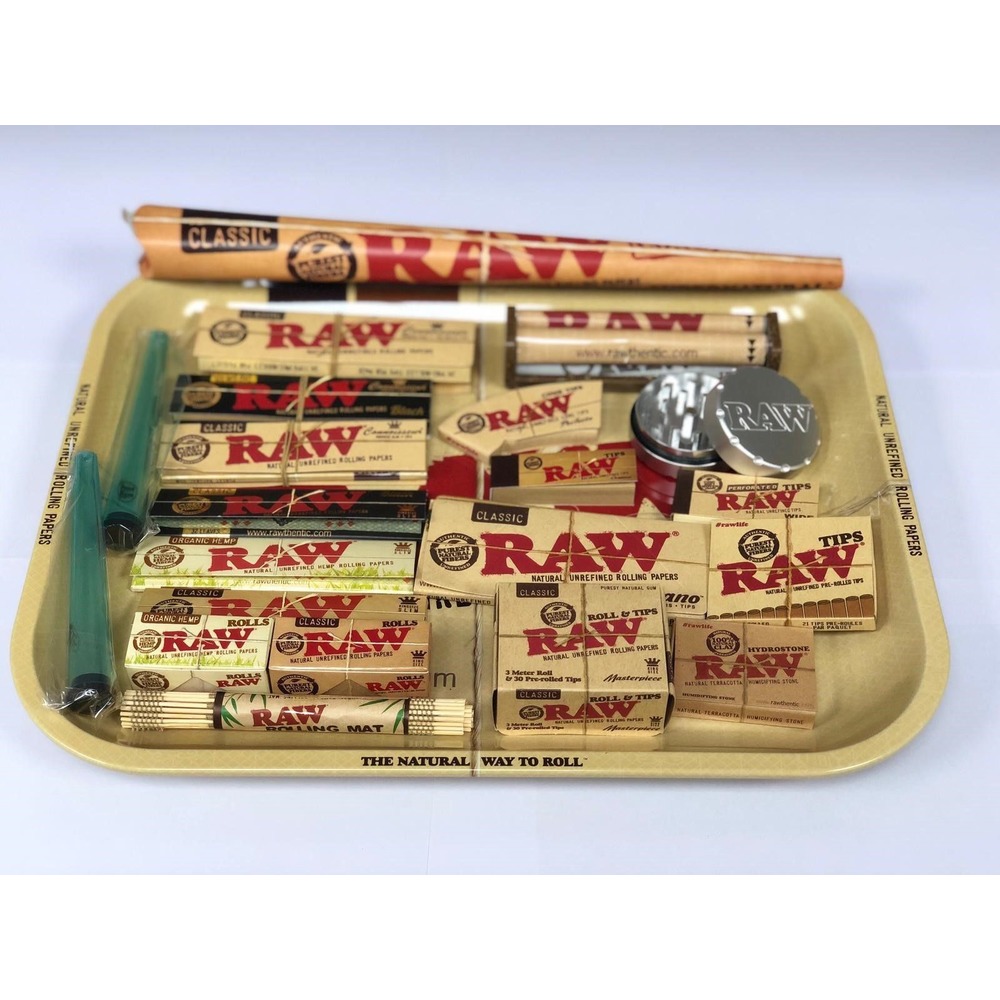 large raw papers