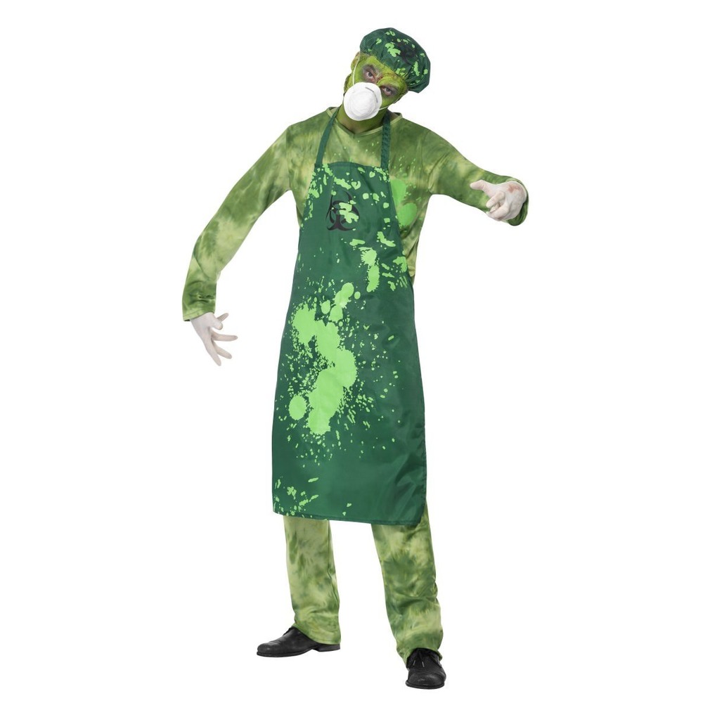 Fancy Dress & Period Costume Smiffys Frog Kit Male Green One Size ...