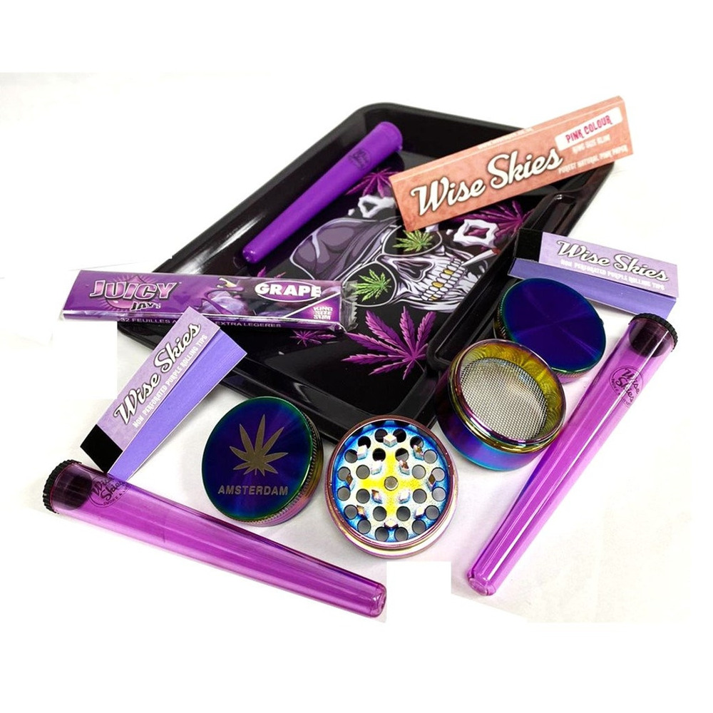Rasta Rolling Tray Set Snoop Dogg Gift Set Rolling Papers
