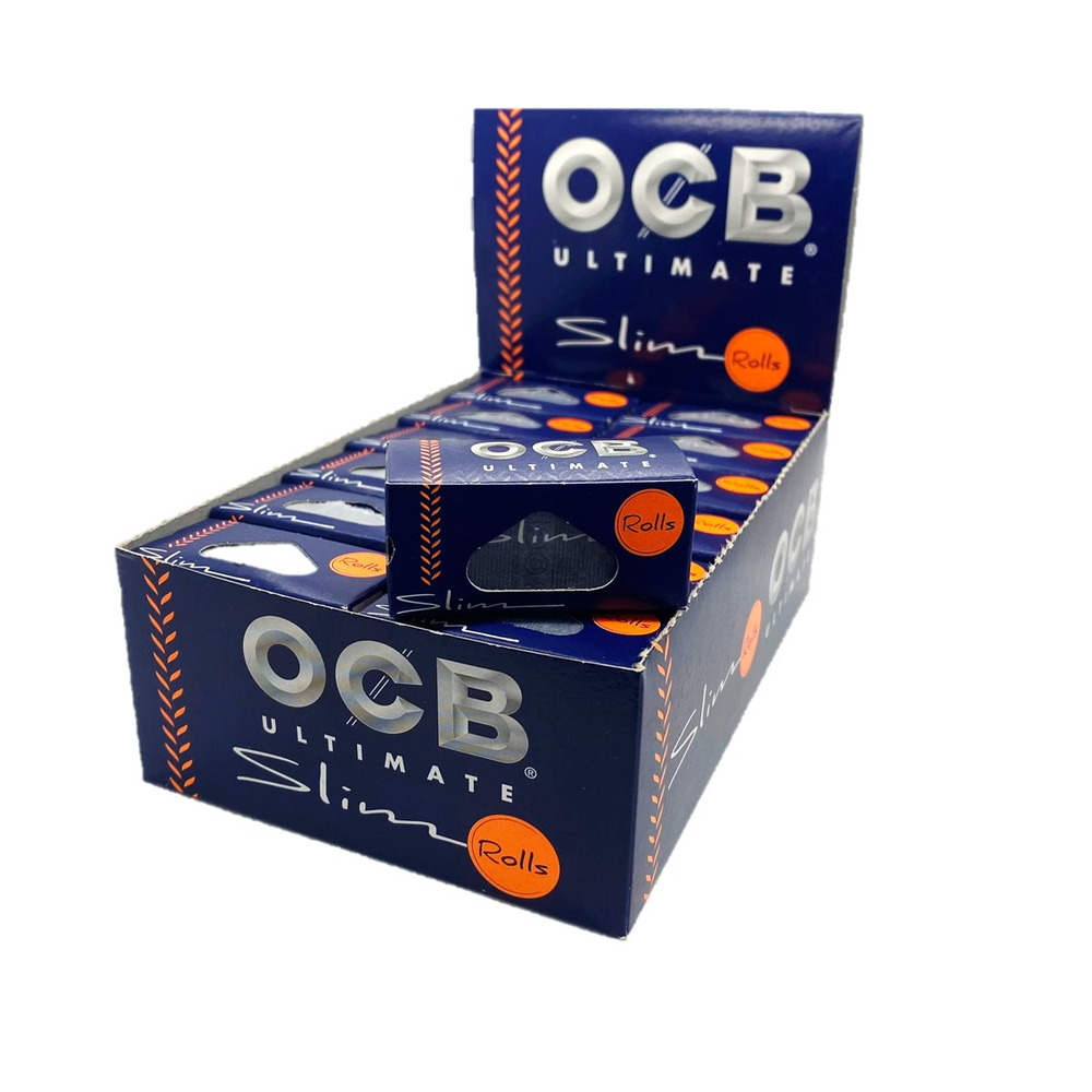 Ocb black premium slim paper (x50)