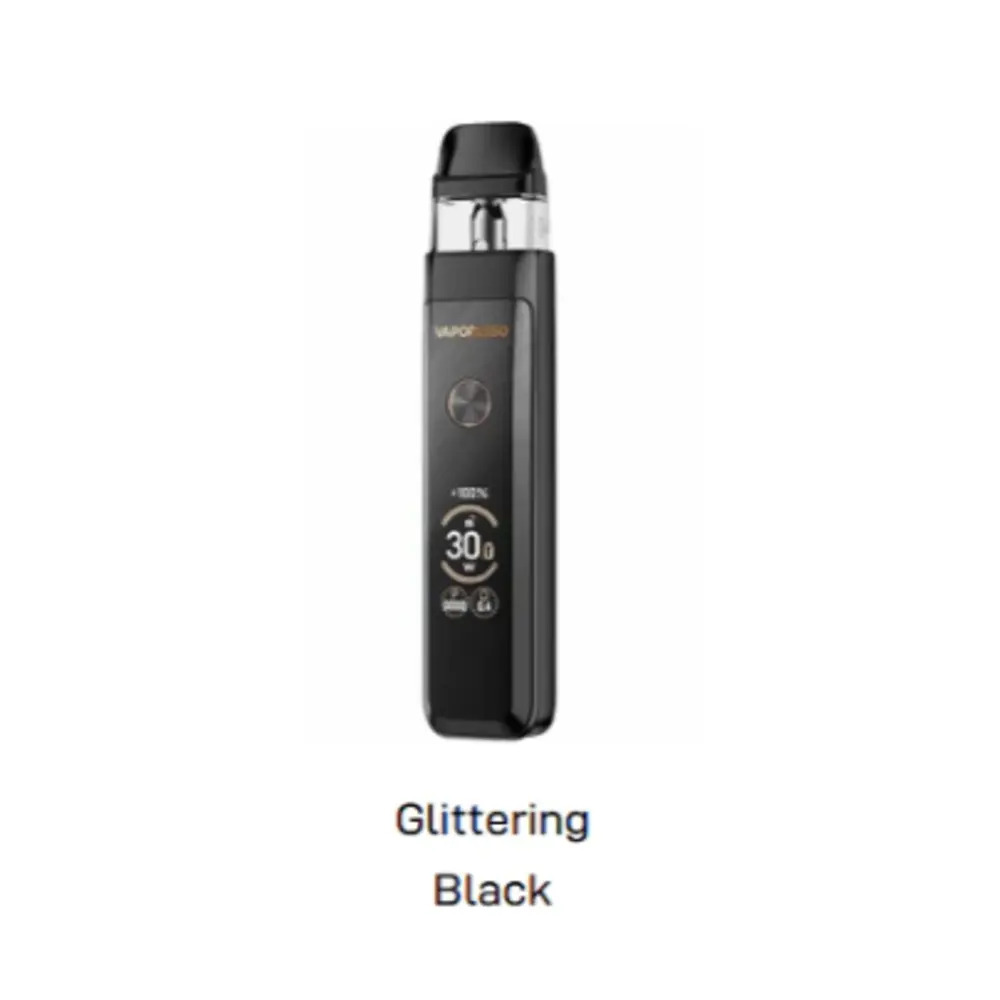 Glittering black