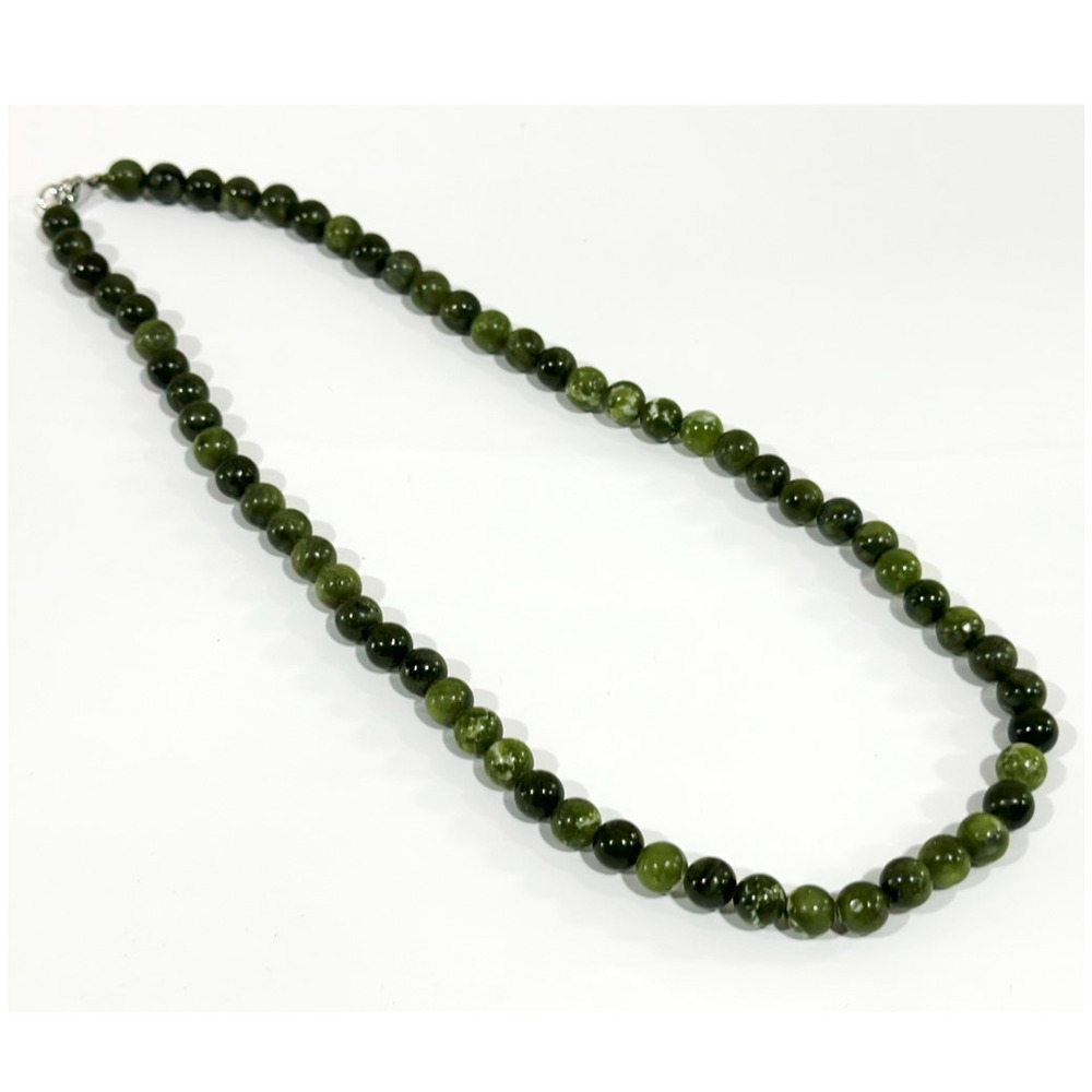 Raw Light Green Jade Necklace – Designs by Nature Gems