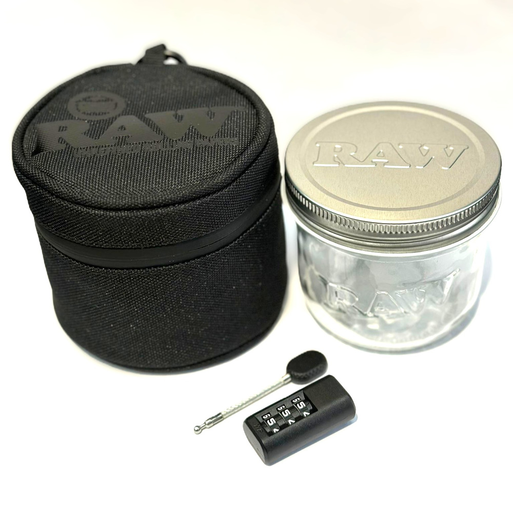 Raw Smell-Proof Cozy & Jar
