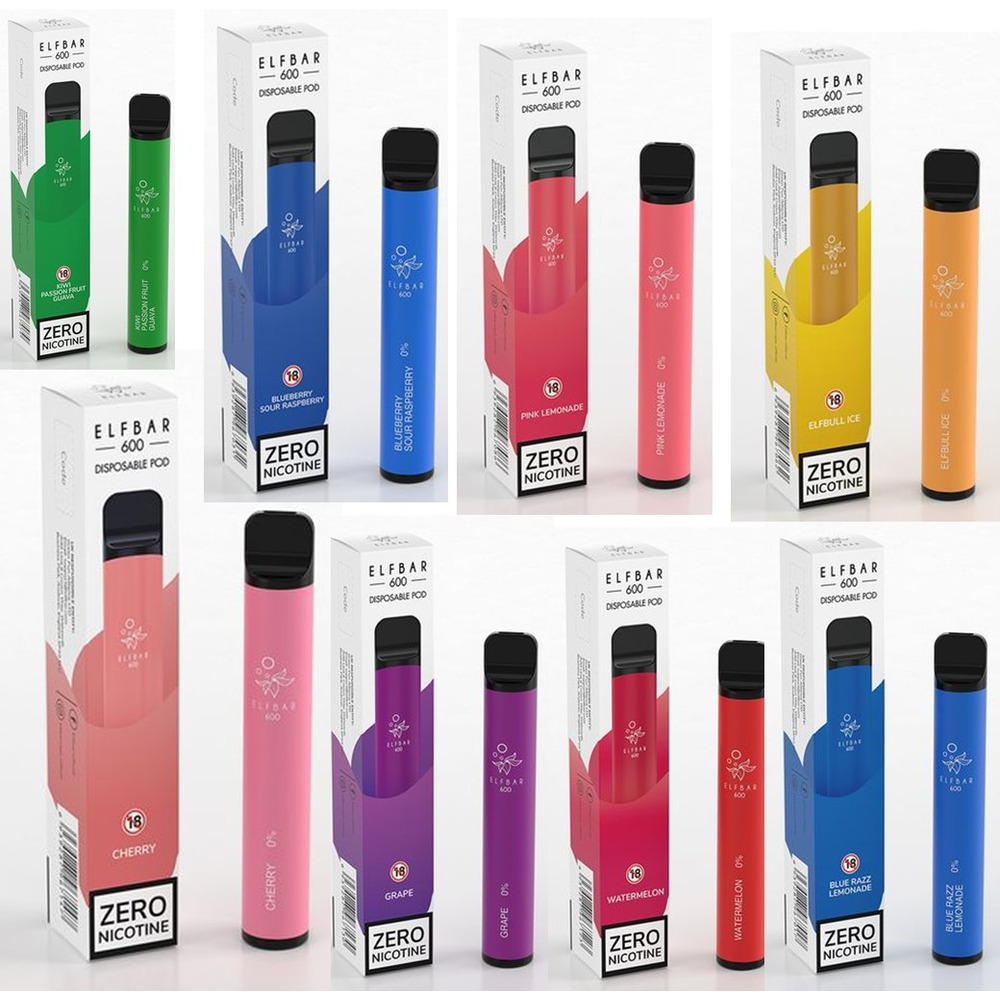 Elf Bar Disposable Pen Zero Nicotine | Disposable Vapes