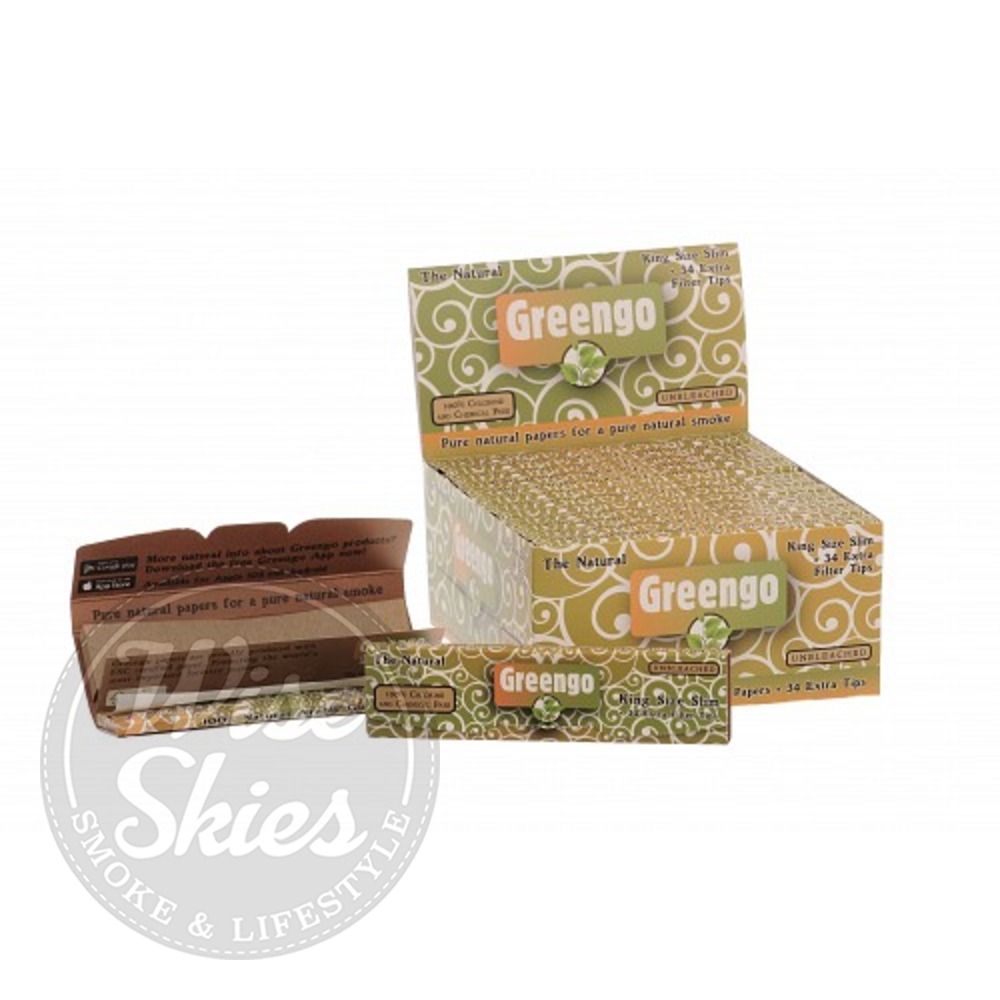 Greengo Connoisseur Kingsize Slim Rolling Paper