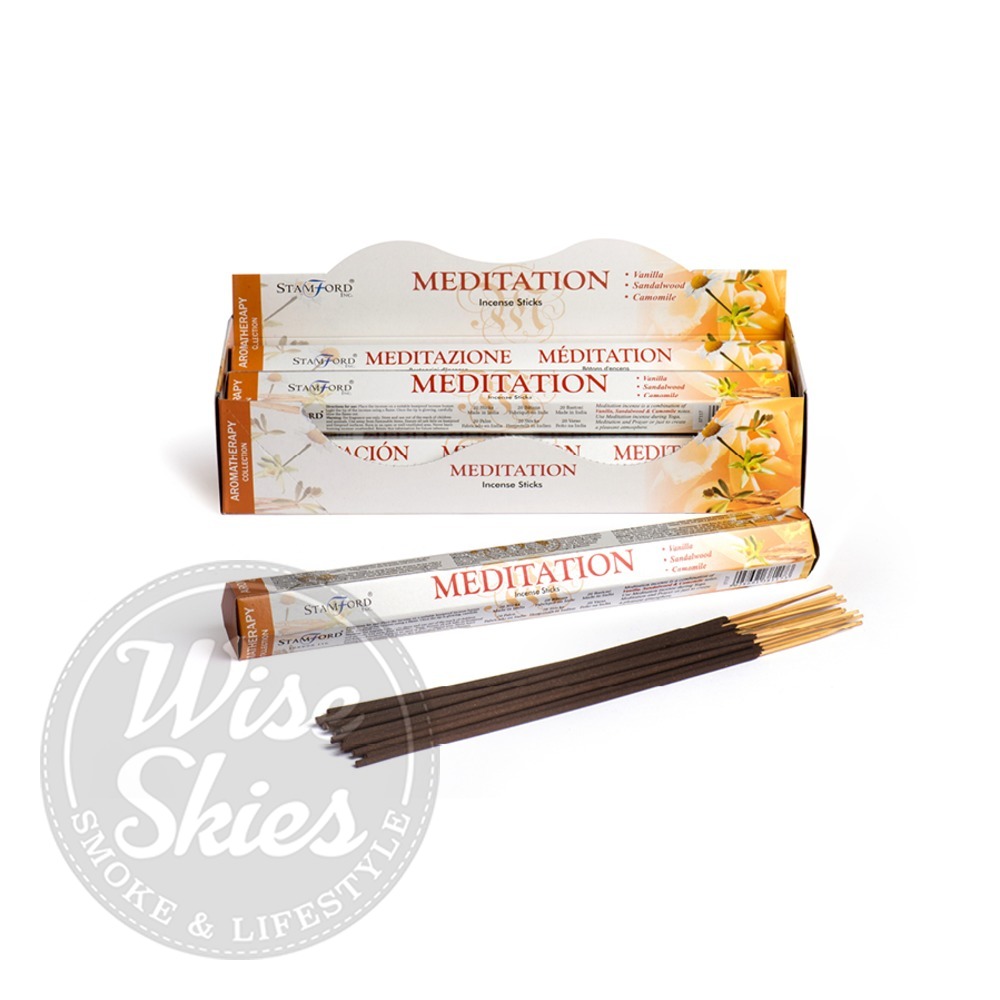 Stamford Meditation Incense Sticks Wise Skies