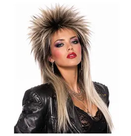 Retro Mullet Wig