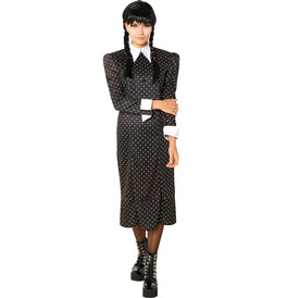 Wednesday Dress Womens Costume