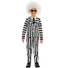 Beetlejuice Kids costume with Wig