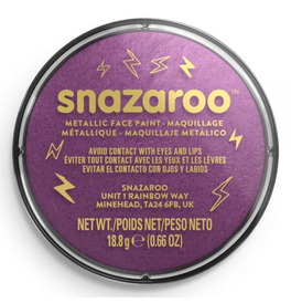 Snazaroo Face Paint, Metallic Purple
