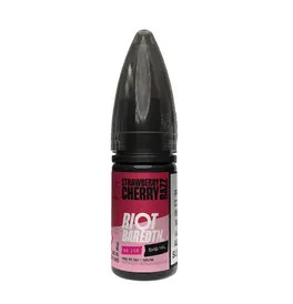 Riot Squad Strawberry Cherry Razz No Ice Bar Edition Nic Salt E-Liquid