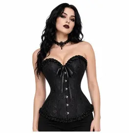 Black Deluxe Corset
