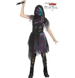 Two Toned Chrome Ghost Face Child Costume