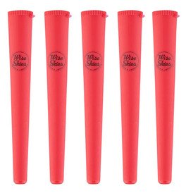 6 x Wise Skies Red Doob Tubes