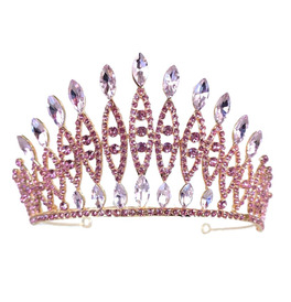 Crystal Rose Palace Tiara Crown
