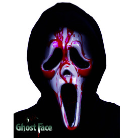 Bleeding Ghost Face Mask