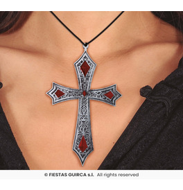Gothic Cross Necklace 21cm