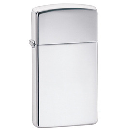 Zippo Lighter High Polish Chrome Slim 