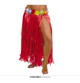 Red Hawaiian Skirt 75cm