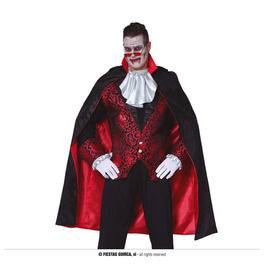 Black Cape with Red Lining 115cm