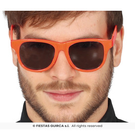 Neon Orange Sunglasses