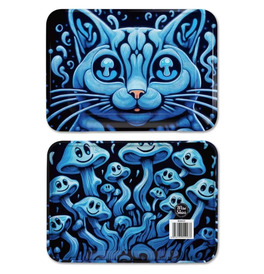 Wise Skies Trippy Kitty New Small Rolling Tray