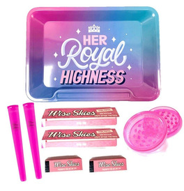 Wise Skies Royal Highness New Small Rolling Tray Set