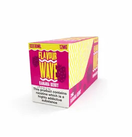 EXPIRED Flavour Wave Banana Berry E-Liquid (Box Of 10)