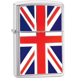 Zippo Lighter Union Jack Emblem 