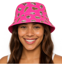 Bucket Hat - Pink Junk Food