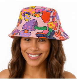 Mushrooms Bucket Hat