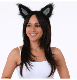 Black Wolf Ears