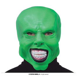 Green Villain Latex Mask 