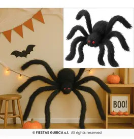 Large Black spider, 125cm