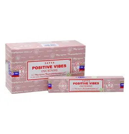 Satya Positive Vibes Incense Sticks (Box of 12)