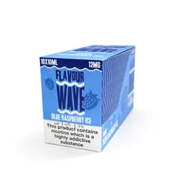 EXPIRED Flavour Wave Blue Raspberry Ice E-Liquid (Box Of 10)