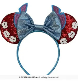 Blue headband with ears