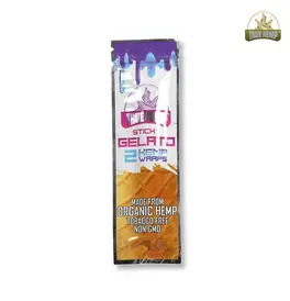 True Hemp Gelato hemp Blunt Wraps (Box of 25)