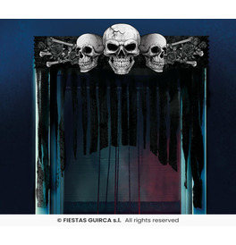 Skulls Curtain 90x90 cm