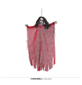 Red Doll Hanging Decoration 60cm