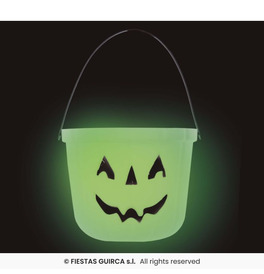 Glow in the dark Pumpkin Bucket