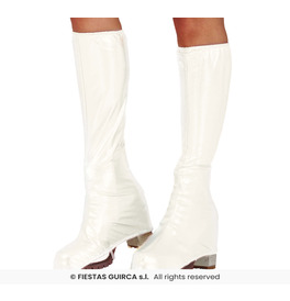 White Boot Covers 45cm