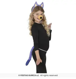 Little Blue dog set 3 Pcs