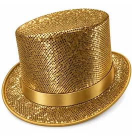 Top Hat, Gold Shimmer
