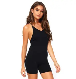 Spandex Opaque Romper