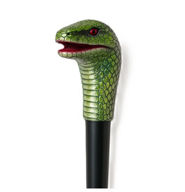 Cane, Snake Head 100cm