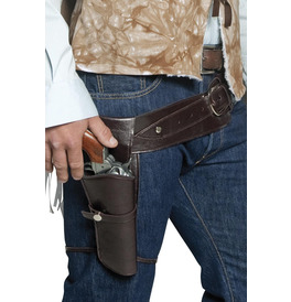 Authentic Western Wandering Gunman Belt & Holster 