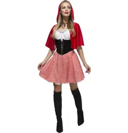 Fever Red Riding Hood Costume with Corset