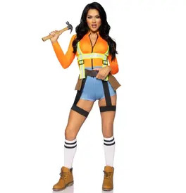 Construction Worker Romper Costume