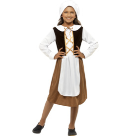 Smiffys Tudor Girl Costume